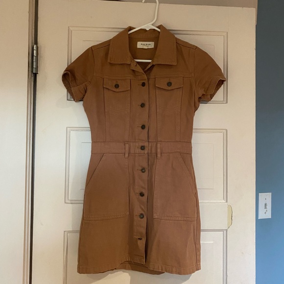 PacSun Utility Mini Dress - Picture 2 of 3